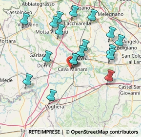 Mappa Via Torre de Torti, 27051 Cava Manara PV, Italia (15.65278)