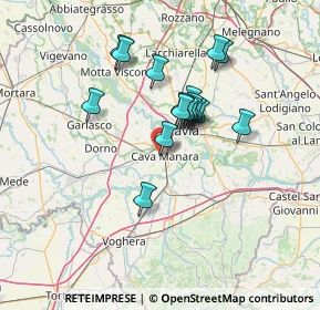 Mappa Via Torre de Torti, 27051 Cava Manara PV, Italia (11.01353)