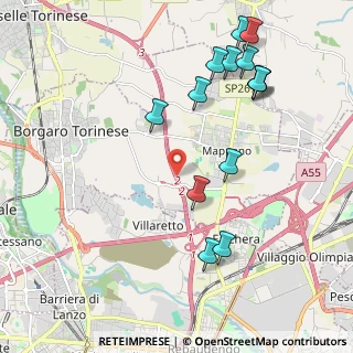 Mappa Raccordo Torino - Caselle, 10071 Caselle torinese TO, Italia (2.31357)