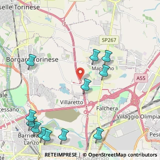 Mappa Raccordo Torino - Caselle, 10071 Caselle torinese TO, Italia (2.85)