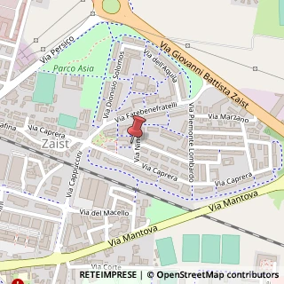 Mappa Via Nino Bixio, n 10, 26100 Cremona, Cremona (Lombardia)