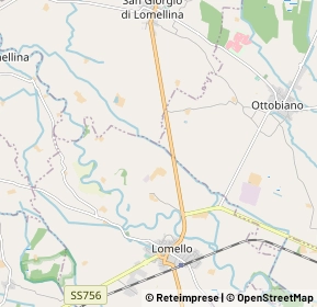 Mappa 27030 Ottobiano PV, Italia (2.2955)