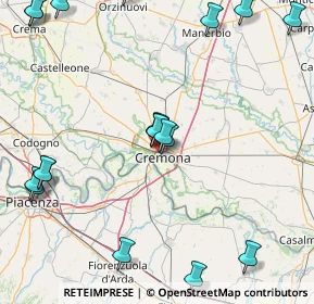 Mappa Via Ferruccio Ghinaglia, 26100 Cremona CR, Italia (21.90053)