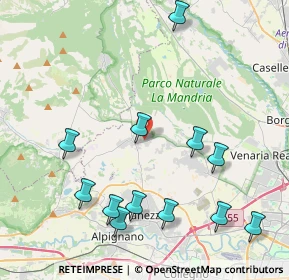 Mappa Strada 8 da S. Gillio a Druento, 10040 San Gillio TO, Italia (4.7825)