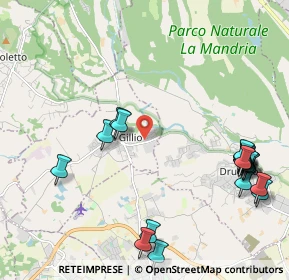 Mappa Strada 8 da S. Gillio a Druento, 10040 San Gillio TO, Italia (2.644)