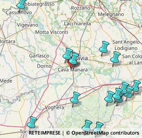 Mappa Via Ferruccio Belli, 27051 Cava Manara PV, Italia (22.23778)
