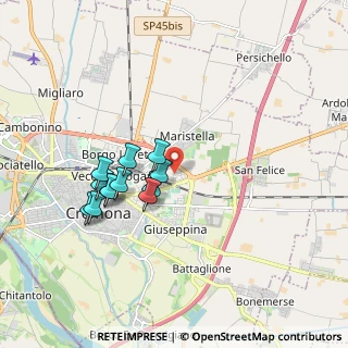 Mappa Via Santa Caterina, 26100 Cremona CR, Italia (1.59833)
