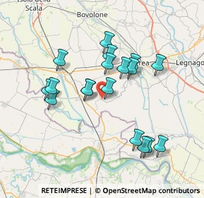 Mappa Via del Geniere, 37060 Gazzo Veronese VR, Italia (6.75111)