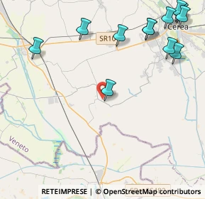 Mappa Via del Geniere, 37060 Gazzo Veronese VR, Italia (5.74583)