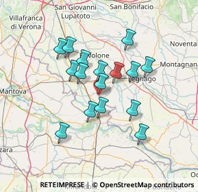 Mappa Via del Geniere, 37060 Gazzo Veronese VR, Italia (11.37063)