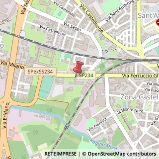 Mappa Via Milano, 2, 26100 Cremona, Cremona (Lombardia)
