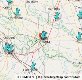 Mappa Via Piave, 26100 Cremona CR, Italia (21.98923)