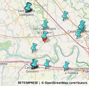 Mappa SP 193, 27013 Chignolo Po PV, Italia (10.2955)