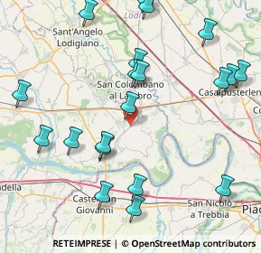 Mappa SP 193, 27013 Chignolo Po PV, Italia (9.7105)