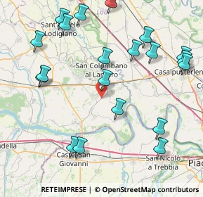 Mappa SP 193, 27013 Chignolo Po PV, Italia (9.88)