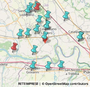 Mappa SP 193, 27013 Chignolo Po PV, Italia (8.7175)