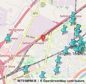 Mappa Via Pasteur, 10036 Settimo Torinese TO, Italia (1.5095)