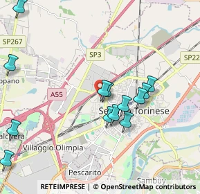 Mappa Via Pasteur, 10036 Settimo Torinese TO, Italia (2.11231)