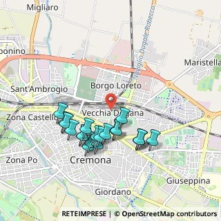 Mappa Via Beato Enrico Rebuschini, 26100 Cremona CR, Italia (0.8775)
