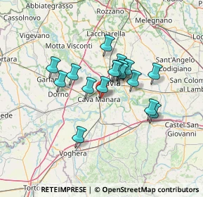 Mappa Via Matteotti, 27028 San Martino Siccomario PV, Italia (10.30588)