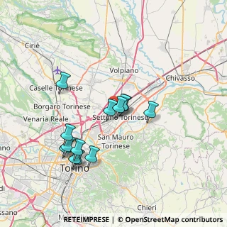 Mappa Via San Benigno, 10036 Settimo Torinese TO, Italia (6.76846)