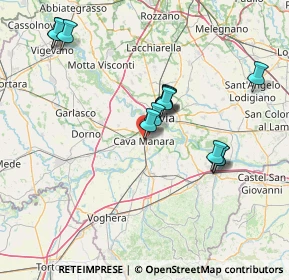 Mappa Via Mazzini, 27051 Cava Manara PV, Italia (13.97923)