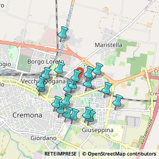 Mappa Via Caprera, 26100 Cremona CR, Italia (0.8825)