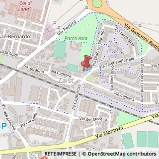 Mappa Via Fatebenefratelli, 2a, 26100 Cremona, Cremona (Lombardia)