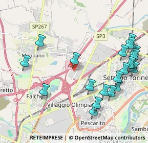 Mappa VIA PIETRO MASCAGNI Settimo Cielo Retail Park, 10036 Settimo Torinese TO, Italia (2.4685)