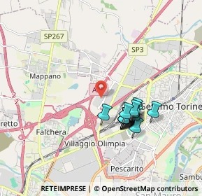 Mappa VIA PIETRO MASCAGNI Settimo Cielo Retail Park, 10036 Settimo Torinese TO, Italia (1.52357)