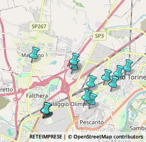 Mappa VIA PIETRO MASCAGNI Settimo Cielo Retail Park, 10036 Settimo Torinese TO, Italia (2.09071)