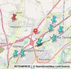 Mappa VIA PIETRO MASCAGNI Settimo Cielo Retail Park, 10036 Settimo Torinese TO, Italia (2.38273)