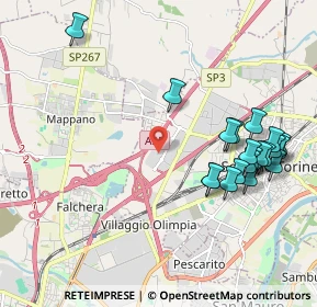 Mappa VIA PIETRO MASCAGNI Settimo Cielo Retail Park, 10036 Settimo Torinese TO, Italia (2.2475)