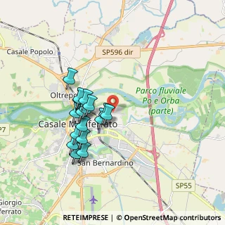 Mappa Strada degli Orti, 15033 Casale Monferrato AL, Italia (1.56053)