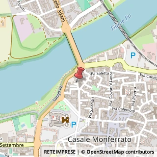 Mappa Via Torino, 38, 15033 Casale Monferrato, Alessandria (Piemonte)