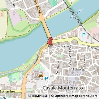 Mappa Via Torino, 44, 15033 Casale Monferrato, Alessandria (Piemonte)