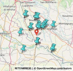 Mappa Via Pioppa, 37060 Gazzo Veronese VR, Italia (11.5785)