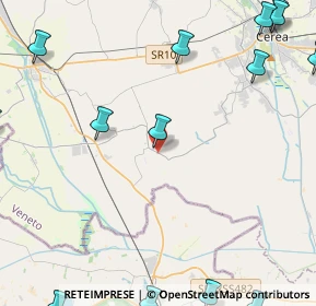 Mappa Via Pioppa, 37060 Gazzo Veronese VR, Italia (7.10467)