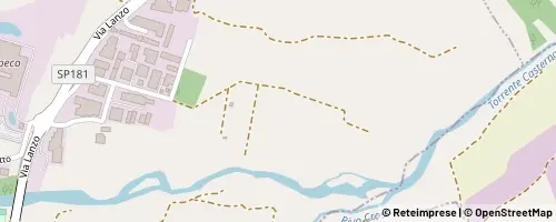 Mappa Val della Torre