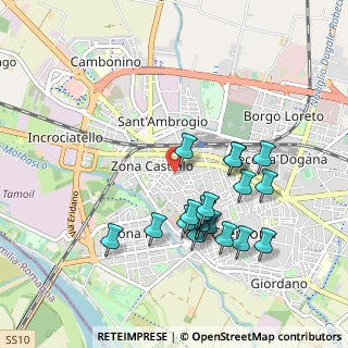Mappa Via Alfeno Varo, 26100 Cremona CR, Italia (0.9175)