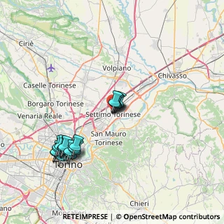 Mappa SETTIMO - Stazione GTT, 10036 Settimo Torinese TO, Italia (8.155)