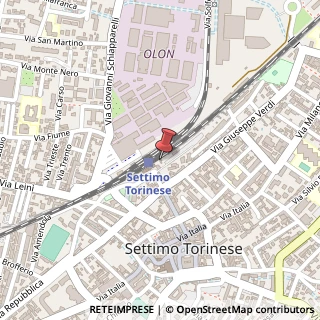 Mappa Piazza Campidoglio, 46, 10036 Settimo Torinese, Torino (Piemonte)
