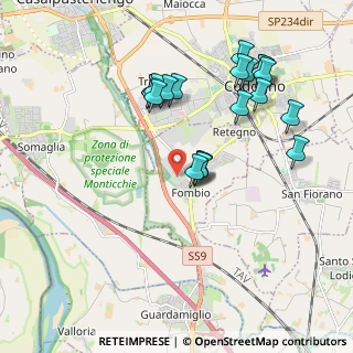 Mappa Via Alessandro Volta, 26861 Fombio LO, Italia (1.953)