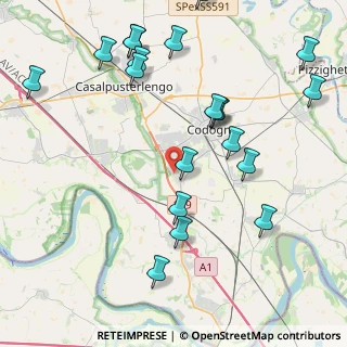 Mappa Via Alessandro Volta, 26861 Fombio LO, Italia (4.9445)