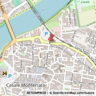 Mappa Viale San Martino, 3, 15033 Casale Monferrato, Alessandria (Piemonte)