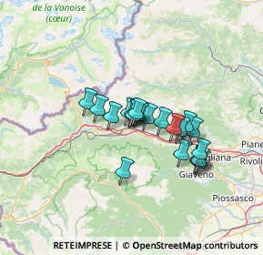 Mappa Via Chianocco, 10053 Bussoleno TO, Italia (9.519)