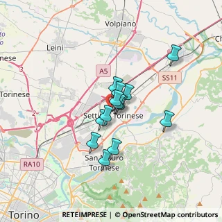 Mappa Settimo T., 10036 Settimo Torinese TO, Italia (2.27308)