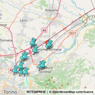 Mappa Settimo T., 10036 Settimo Torinese TO, Italia (4.42077)