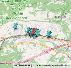 Mappa Via Battisti, 10053 Bussoleno TO, Italia (0.395)
