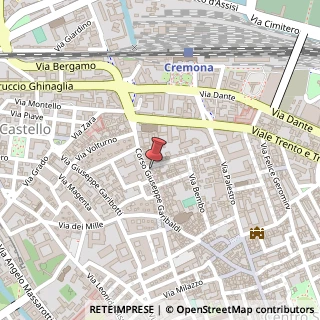 Mappa Corso Garibaldi, 211, 26100 Cremona, Cremona (Lombardia)
